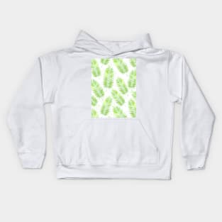 Palm leaves pattern Kids Hoodie